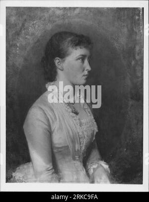Principessa Irene d'Assia (1866-1953) 1883 di Carl Rudolph Sohn Foto Stock