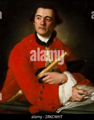 James Grant di Lettock 1760 di Louis Gabriel Blanchet Foto Stock