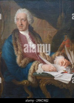 Antoine Belliol 1767 by Louis Gabriel Blanchet Stock Photo