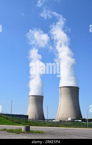 Centrale nucleare, Cattenom in Francia Foto Stock