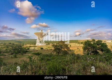 SRT - Sardinia radio Telescope Foto Stock