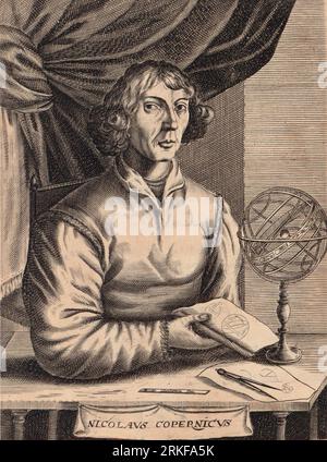 Nicolaus Copenicus ( 1473 - 1543) Foto Stock