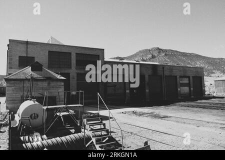 Il Nevada Northern Railway Museum di Ely, Nevada. Foto Stock