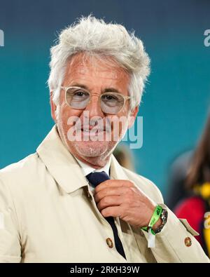 Sydney, Australia, August 20th 2023:  FC Barcelona women’s section director Xavi Puig during the FIFA Womens World Cup 2023 Final football match between Spain and England at Stadium Australia in Sydney, Australia.   (Daniela Porcelli / SPP) Stock Photo