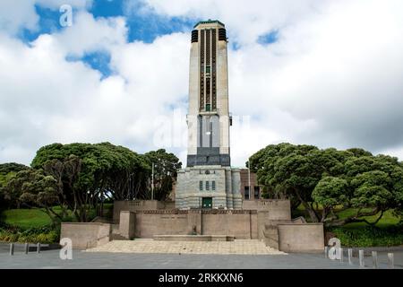 Pukeahu National War Memorial Park, sobborgo di Mt Cook, Wellington, North Island, nuova Zelanda Foto Stock