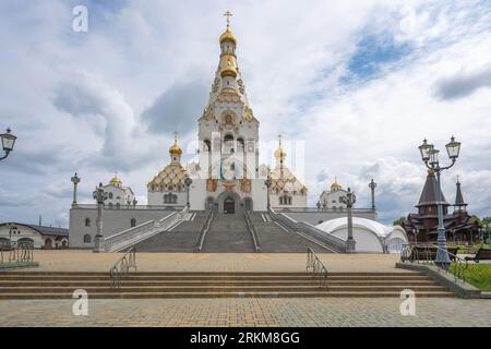 Chiesa commemorativa di tutti i Santi - Minsk, Bielorussia Foto Stock