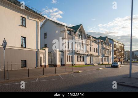 Via Zybitskaya - Minsk, Bielorussia Foto Stock