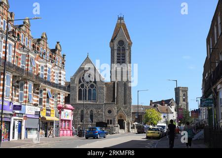 St Paul's Church on Northdown Road a Cliftonville, Margate, East Kent, Regno Unito Foto Stock