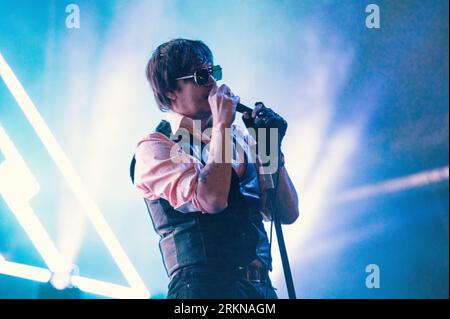 Londra, Regno Unito. 25 agosto 2023. The Strokes è il titolo di All Points Festival nella zona est di Londra. Cristina Massei/Alamy Live News Foto Stock