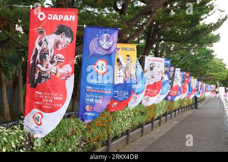 Okinawa Arena, Okinawa, Giappone. 26 agosto 2023. Vista generale, 26 AGOSTO 2023 - Basket : FIBA Basketball World Cup 2023 alla Okinawa Arena, Okinawa, Giappone. Crediti: YUTAKA/AFLO SPORT/Alamy Live News Foto Stock