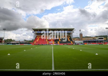 Lincoln, Regno Unito. 26 agosto 2023. Una vista generale all'interno del Gelder Group Sincil Bank Stadium, sede di Lincoln City in vista della partita della Sky Bet League 1 Lincoln City vs Blackpool al Gelder Group Sincil Bank Stadium, Lincoln, Regno Unito, 26 agosto 2023 (foto di Gareth Evans/News Images) a Lincoln, Regno Unito il 26/8/2023. (Foto di Gareth Evans/News Images/Sipa USA) credito: SIPA USA/Alamy Live News Foto Stock