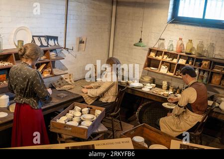 Museum of Ceramics la capitale della ceramica degli Stati Uniti a East Liverpool, Ohio Foto Stock