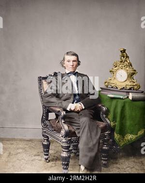 Alexander Hamilton Stephens. ca. 1860-65 Foto Stock