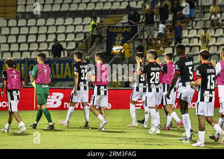 Modena, Italia. 26 agosto 2023. Delusione di Ascoli durante Modena FC vs Ascoli calcio, partita di serie B a Modena, Italia, agosto 26 2023 crediti: Agenzia fotografica indipendente/Alamy Live News Foto Stock