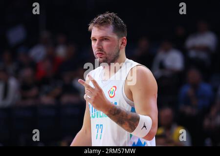 Okinawa Arena, Okinawa, Giappone. 26 agosto 2023. Luka Doncic (SLO), 26 AGOSTO 2023 - pallacanestro : Coppa del mondo di pallacanestro FIBA 2023 1° turno gruppo F partita tra Slovenia - Venezuela all'Okinawa Arena, Okinawa, Giappone. Crediti: YUTAKA/AFLO SPORT/Alamy Live News Foto Stock