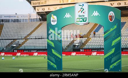 Modena, Italia. 26 agosto 2023. Modena-Ascoli durante la partita Modena FC vs Ascoli calcio, serie B a Modena, Italia, agosto 26 2023 credito: Agenzia fotografica indipendente/Alamy Live News Foto Stock