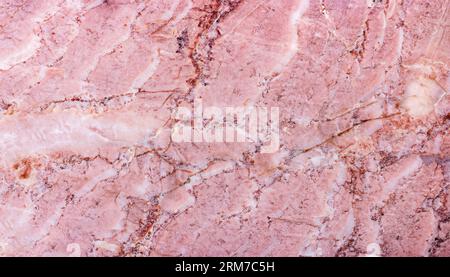 Struttura in marmo Portoro Pink ad alta risoluzione. texture marbel calacatta per piastrelle digitali da parete e pavimenti. Piastrella di ceramica in pietra rosa emperador. Foto Stock