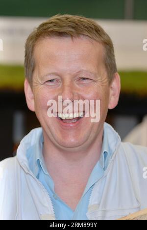 Bill Turnbull, RHS Chelsea Flower Show, Royal Hospital, Londra, Regno Unito Foto Stock