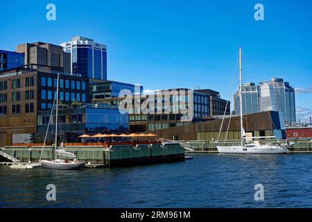 Aggiornamento 2023; lungomare di Halifax; halifax; nuova Scozia; Canada Foto Stock