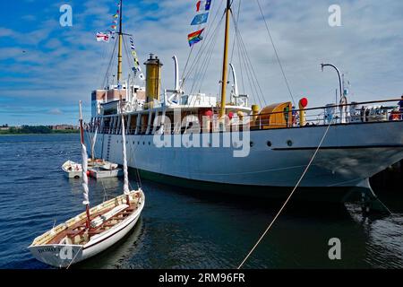 Aggiornamento 2023; lungomare di Halifax; halifax; nuova Scozia; Canada Foto Stock