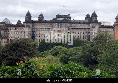 Il Glasgow Royal Infirmary (GRI) , un grande ospedale universitario a Glasgow, Scozia, Regno Unito Foto Stock