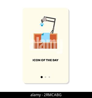 Icona del piano d'esame Illustrazione Vettoriale