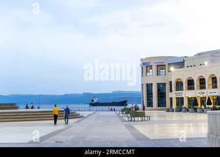 The Great Arab Revolt Plaza - Aqaba Jordan Foto Stock