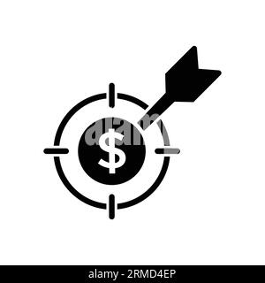 Simbolo di strategia aziendale - vettore di progettazione icona Illustrazione Vettoriale