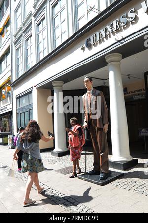 Il Guinness World Records Museum a Østergade, Copenaghen, Danimarca Foto Stock