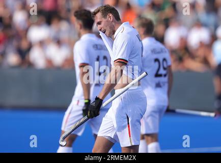 Monchengladbach, Deutschland. 21 agosto 2023. Firo : 08/21/2023 Hockey hockey su campo Euro 2023 uomini CAMPIONATI EUROPEI EM GERMANIA - Olanda crediti: dpa/Alamy Live News Foto Stock