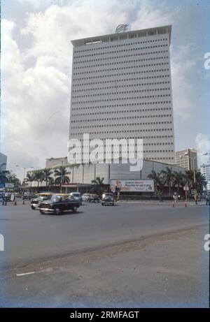 Iconico edificio Air India, Nariman Point, Bombay, India Foto Stock