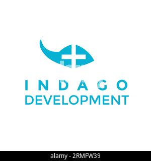 Sviluppo e progettazione di logo per la salute Illustrazione Vettoriale