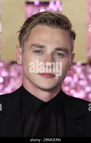 Londra, Regno Unito. 23 ottobre 2018. Ben Hardy partecipa alla prima mondiale di 'Bohemian Rhapsody' alla SSE Arena di Wembley a Londra. (Foto di Fred Duval/SOPA Images/Sipa USA) credito: SIPA USA/Alamy Live News Foto Stock