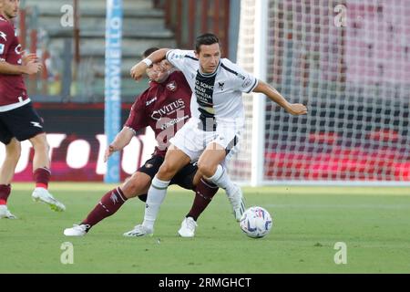 Salerno, Napoli, Italia. 28 agosto 2023. Durante la partita di serie A Salernitana - Udinese, Stadio Arechi Salerno Italia (Credit Image: © Ciro De Luca/ZUMA Press Wire) SOLO EDITORIALE! Non per USO commerciale! Foto Stock