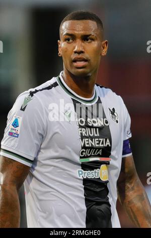 Salerno, Napoli, Italia. 28 agosto 2023. Walace di Udinese durante la partita di serie A Salernitana - Udinese, Stadio Arechi Salerno Italia (Credit Image: © Ciro De Luca/ZUMA Press Wire) SOLO USO EDITORIALE! Non per USO commerciale! Foto Stock