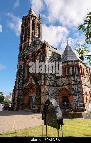 Irlanda del Nord, Belfast: Crescent Church, in University Road. Foto Stock