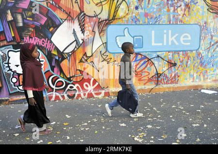 FRANCIA. SEINE-SAINT-DENIS (93) BAGNOLET. USCIRE DALLA CLASSE Foto Stock