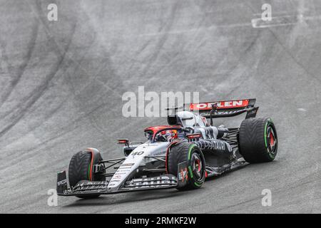 Liam Lawson 40 (NZ) durante la FORMULA 1 HEINEKEN DUTCH GRAND PRIX 2023 al CM.com Circuit Zandvoort, Zandvoort, Paesi Bassi, il 27 agosto 2023 Foto Stock