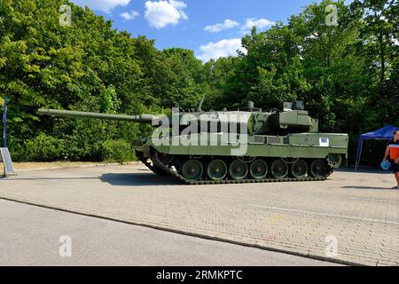 Carro armato principale LEOPARD 2, Bundeswehr Day, Monaco, Baviera, Germania Foto Stock