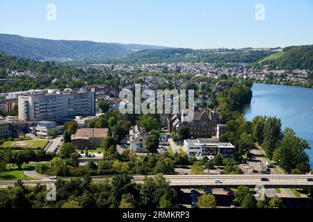 Ospedale di Coblenza Kemperhof, parte dell'ospedale comunitario Mittelrhein. Coblenza, Renania-Palatinato, Germania Foto Stock