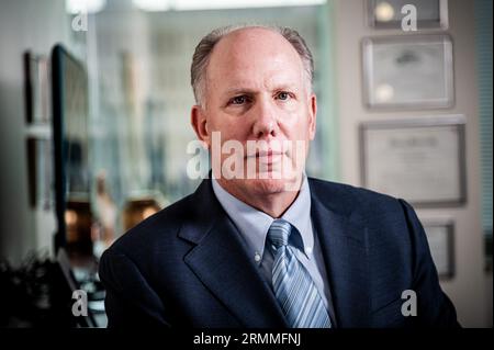 Steven H. Sadow, un veterano avvocato della difesa penale con sede ad Atlanta, è stato scelto come consulente principale per l'ex presidente degli Stati Uniti Donald Trump durante il suo G Foto Stock