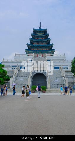 National Folk Museum of Korea a Seul, Corea del Sud Foto Stock