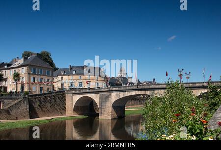 Visita il 24290 Montignac e Les Eyzies e Saint-Léon-sur-Vézère dordogne periford nord france Foto Stock