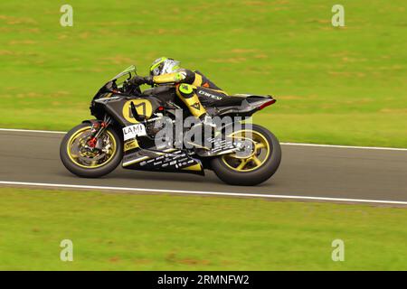 Weekend British Super Bike al Cadwell Park MSV 2023 Foto Stock