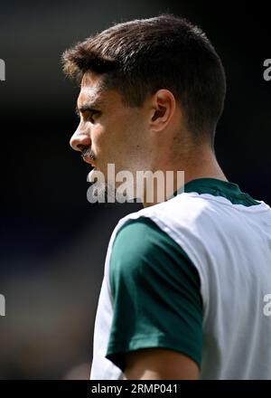 Liverpool, Regno Unito. 26 agosto 2023. Durante la partita di Premier League a Goodison Park, Liverpool. Il credito fotografico dovrebbe leggere: Gary Oakley/Sportimage Credit: Sportimage Ltd/Alamy Live News Foto Stock