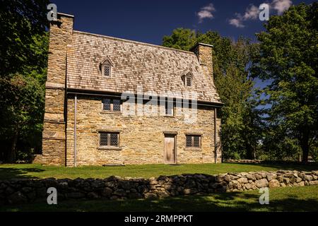 Henry Whitfield House   Guilford, Connecticut, Stati Uniti d'America Foto Stock