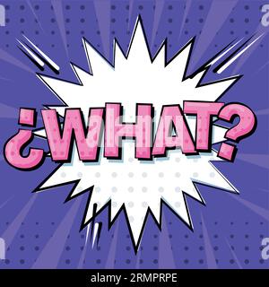 Chat a fumetti isolati su una pagina di fumetti Vector Illustrazione Vettoriale