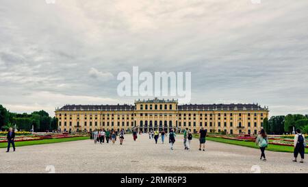 Schloss Schönbrunn in Wien Foto Stock