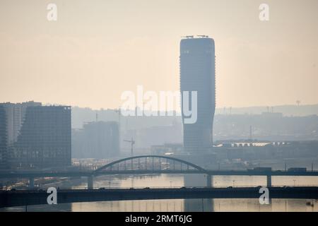 Lungomare di Belgrado Foto Stock