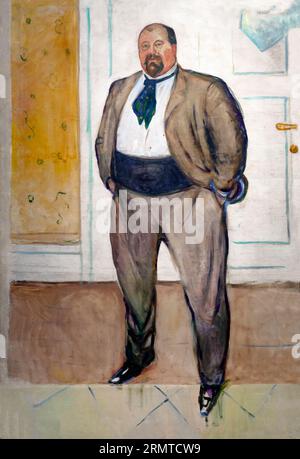 Consul Christen Sandberg, Edvard Munch, 1901-1910, Munch Museet, Oslo, Norway Stock Photo